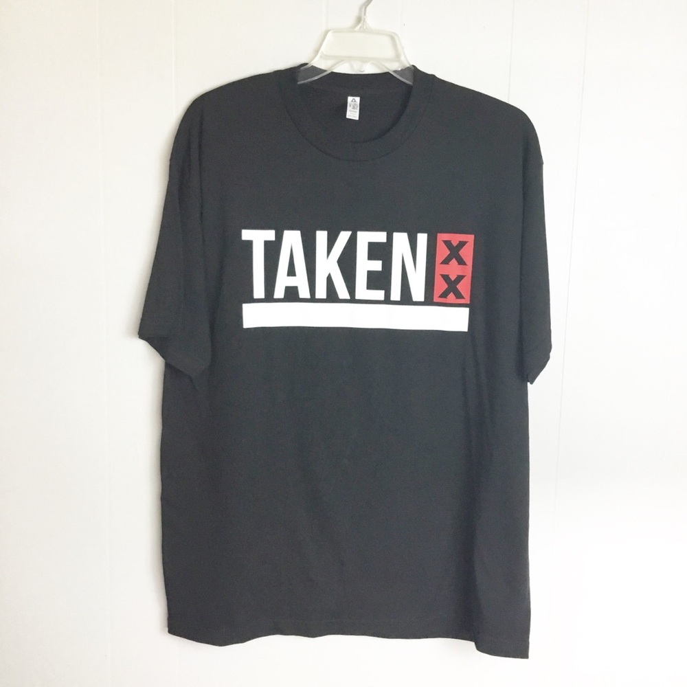 Takens Mens Tee Shirt Size XL Black Skate Shirt